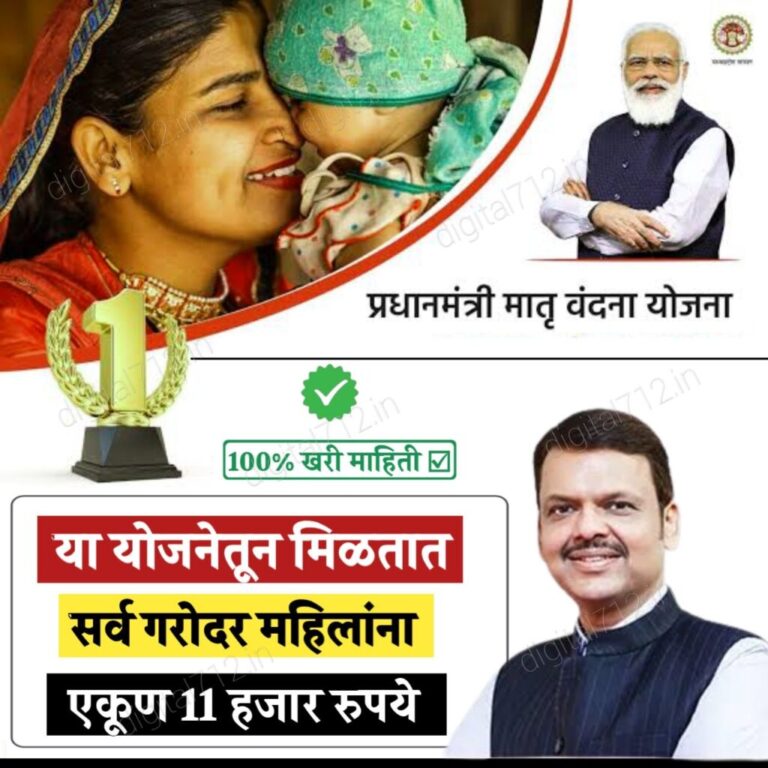 मातृवंदना योजनेतून महिलांना मिळतात 11000 रुपये, पहा संपूर्ण माहिती आणि अर्ज प्रक्रिया